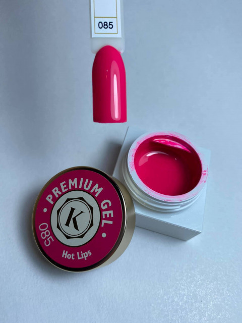 Gel color premium UV/LED Kayara 085 Hot Lips