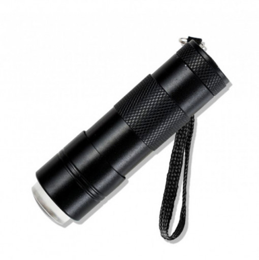 Mini lampa uv/led Press On Black Silicone