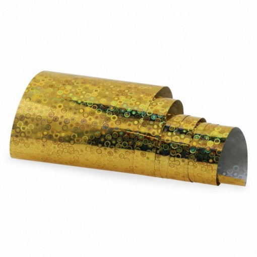 Folie de transfer Gold Bubbles