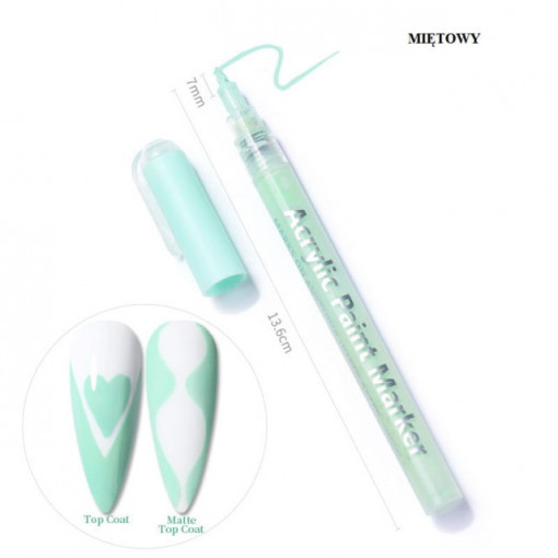 Marker acrilic Mint