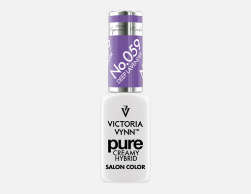 Oja Semipermanenta Pure Creamy 059 Deep Lavender