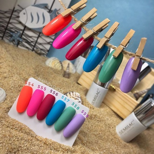 Semilac 559 Violet Blast - Super Cover 7ml