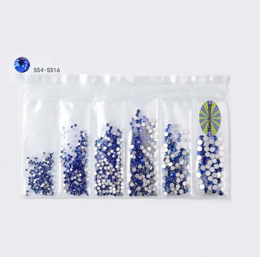 Set cristale Crystal Diamond Blue