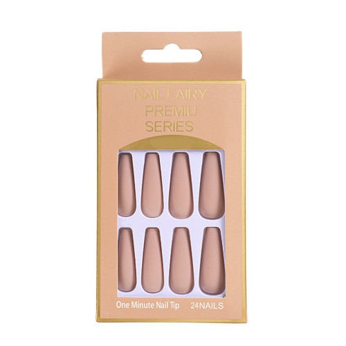 Set unghii false instant Full Nude Ballerina