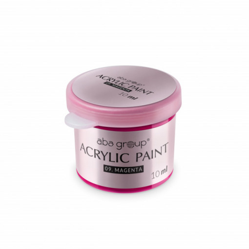 Vopsea acrilica ABA 09 Magenta 10ml
