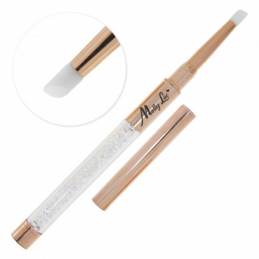 Instrument din silicon MollyLac Rose Gold nr.4