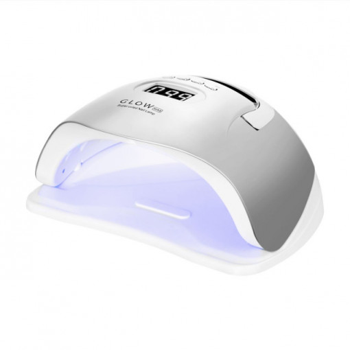 Lampa UV/LED 220W Glow Silver Holo