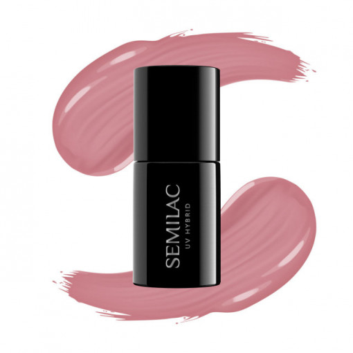 Oja Semipermanenta Semilac Extend 5in1 818 Brown Pink 7ml