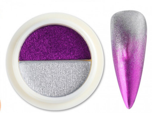 Pigment presat 2in1 Silver Purple