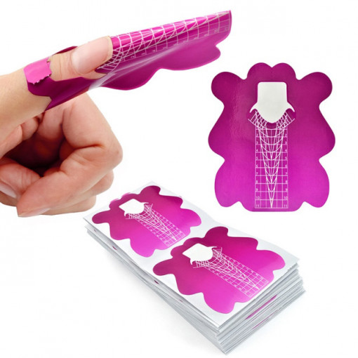 Set 100 sabloane Pink Ombre