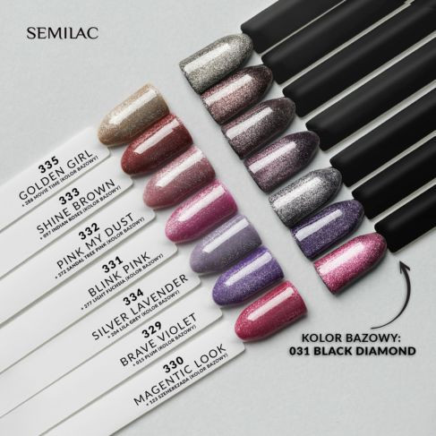 Semilac 329 Brave Violet 7ml