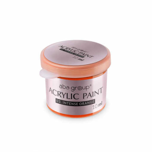 Vopsea acrilica ABA 03 Intense Orange 10ml