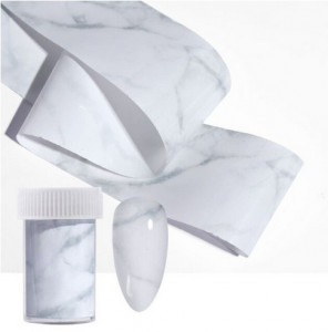 Folie de transfer Marble White