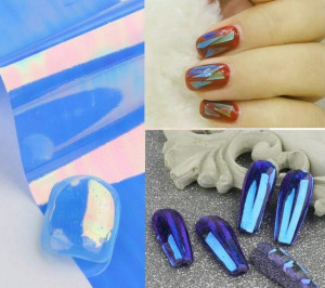 Folie Opal Albastru