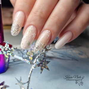 Gel Molly Lac Porcelain Sparkle Light Nude 50g