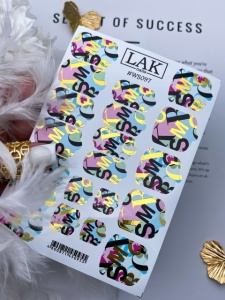 Nail Wraps Mani-Pedi LAK WS097