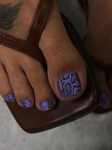 Nail Wraps Pedicure LAK WP009