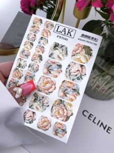 Nail Wraps Pedicure LAK WP048
