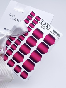 Nail Wraps Pedicure LAK WP065