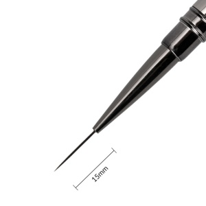 Pensula cu capac Nail Art Liner 15mm Allelac