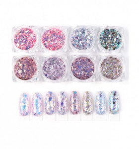 Set 8 Mix Glitter #6