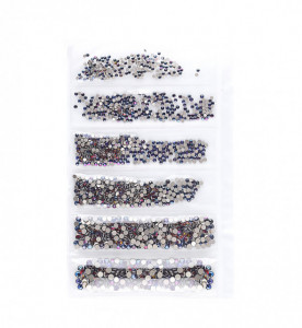 Set cristale Mix Crystal Flame AB