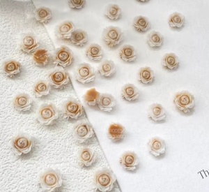 Set flori 3D Coffee Roses