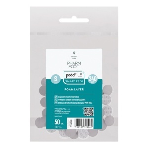 Set Podo Discs Pharm Foot Foam 14mm S #240