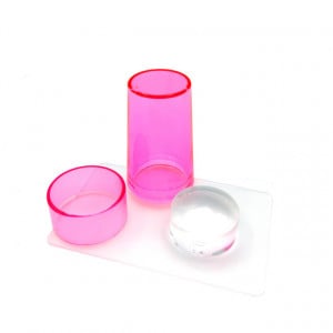 Set stampila Clear Pink