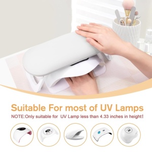 Set suport de mana inalt si protectie White