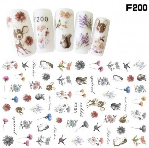 Sticker Forest Animals F200
