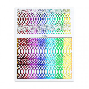 Sticker Rainbow Animal Print Wraps 1332