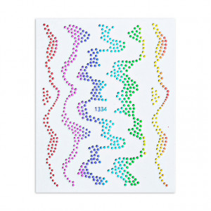 Sticker Rainbow Dots Wrap 1334