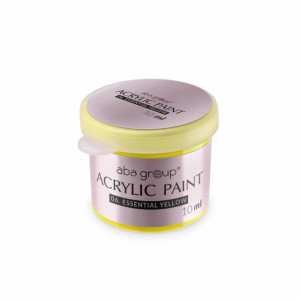 Vopsea acrilica ABA 06 Essential Yellow 10ml