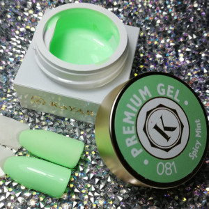 Gel color premium UV/LED Kayara 081 Spicy Mint