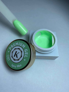 Gel color premium UV/LED Kayara 081 Spicy Mint