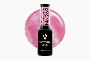 Oja Semipermanenta Gel Polish 269 Pink Sapphire (Stone Cat eye)