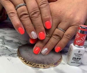 Oja Semipermanenta Pure Creamy 124 Shocking Coral