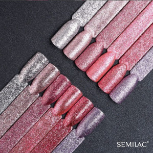Semilac 296 Intense Pink Shimmer 7ml