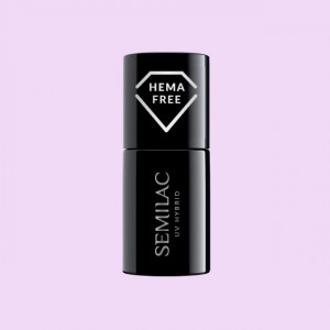 Oja Semipermanenta Semilac 438 Calm Lavender HEMA FREE 7ml