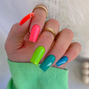 Oja Semipermanenta Semilac 448 Azure Green HEMA FREE 7ml