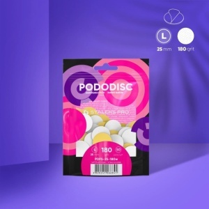 Set 50 rezerve abrazive Pododisc Staleks L Soft Foam #180
