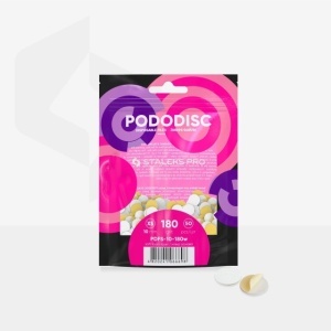 Set 50 rezerve abrazive Pododisc Staleks XS Soft Foam #180