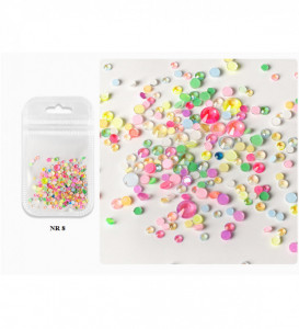 Set cristale Glow in the dark Mix