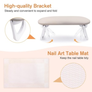 Set suport de mana inalt si protectie Creamy