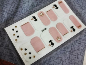 Sticker de unghii Full Design Kitty ZA105
