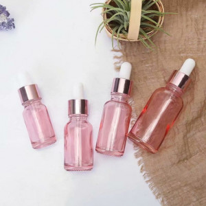 Sticluta cu pipeta 50ml Clear Pink