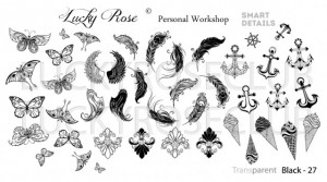 Tatuaj Lucky Rose Black Series 27