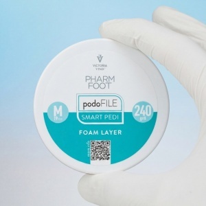 Cutie Podo Discs Pharm Foot Foam 19mm M#240
