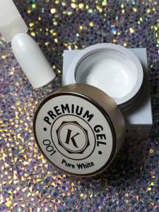 Gel color premium UV/LED Kayara 001 Pure White